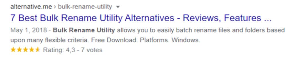 Bulk Rename Utility Reviews Image 2