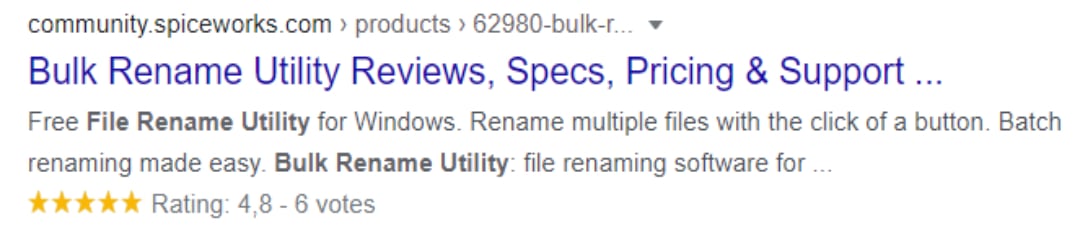 Bulk Rename Utility Reviews Image 3