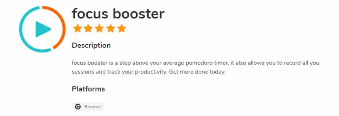 Focus Booster Reviews 1