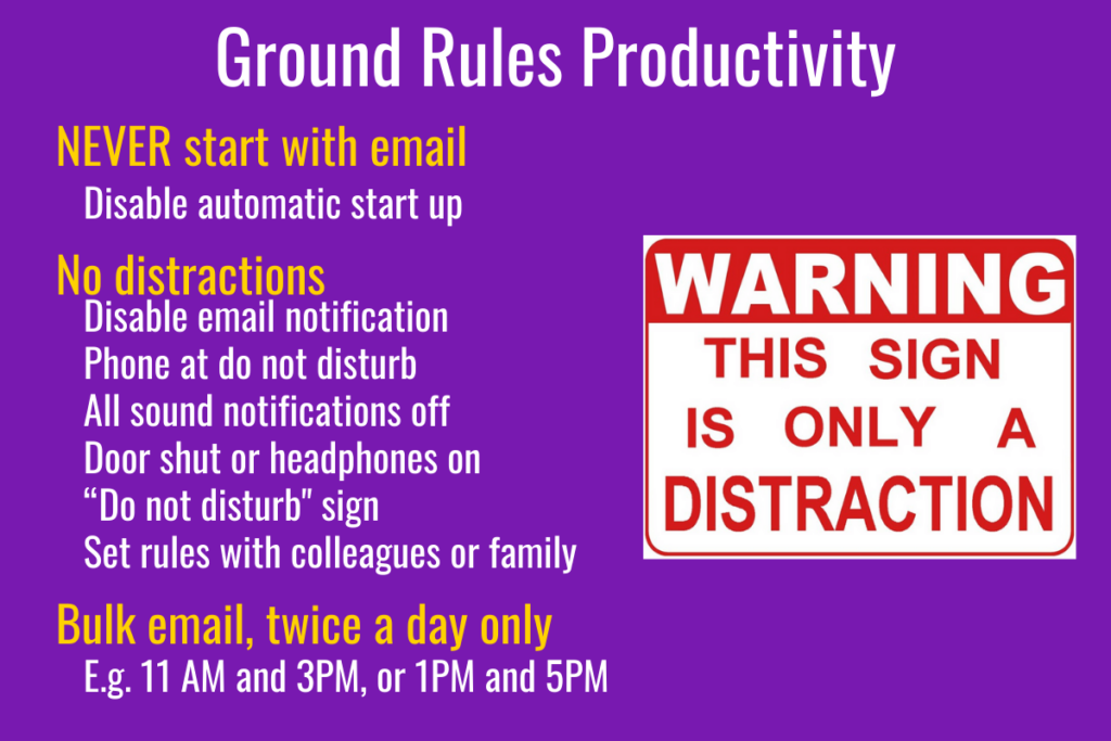 Email Productivity Tips